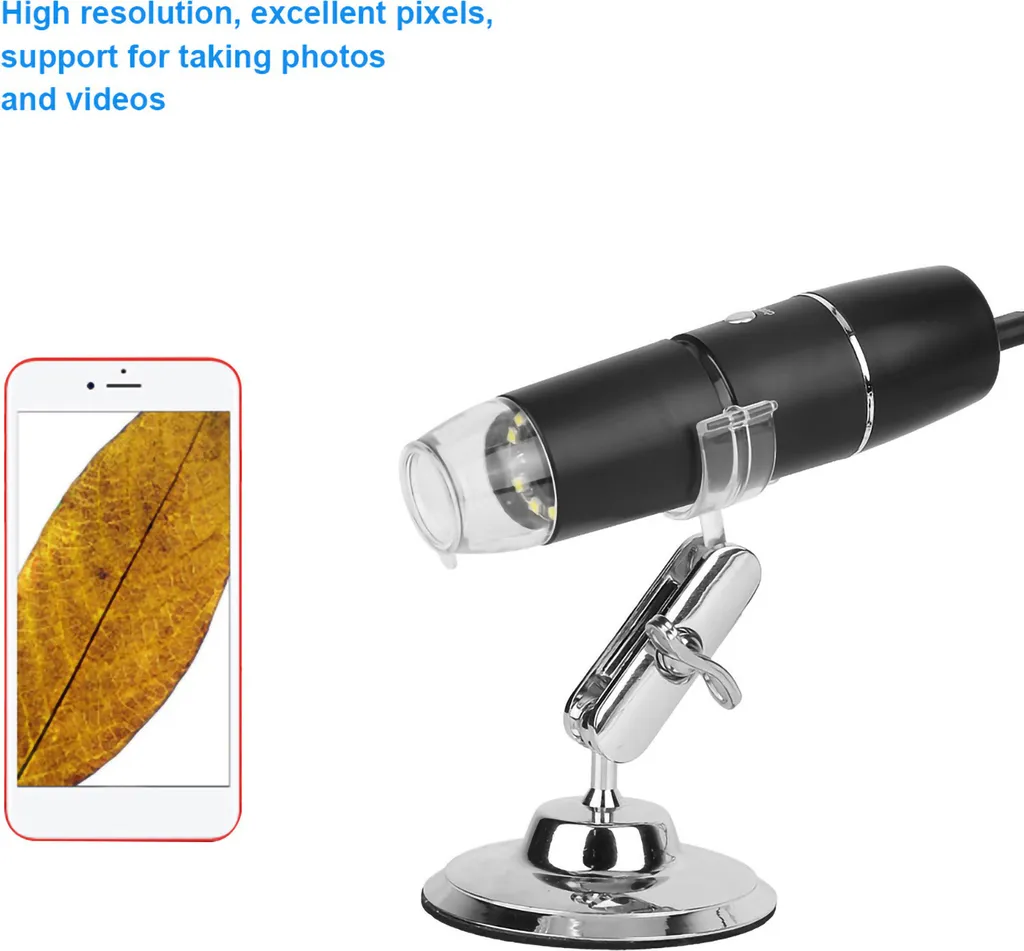 Microscope industriel portable W05A avec capteur WIFI haute résolution - 10