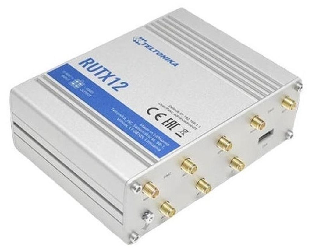 Teltonika RUTX12, Wi-Fi 5 (802.11ac), Dvojpásmový (2,4 Obrázok produktu 