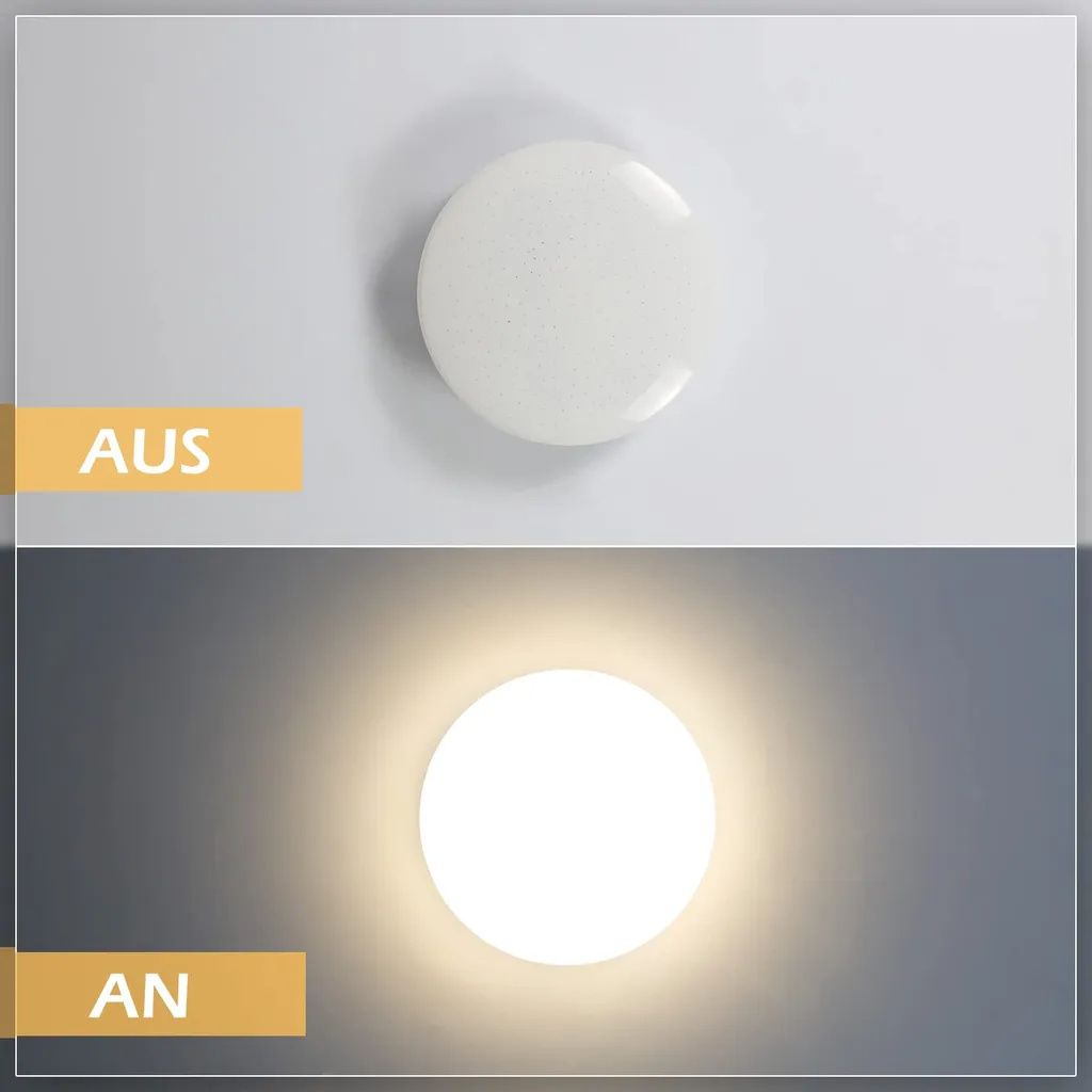ZMH Led Deckenleuchte Sternenhimmel Deckenlampe Modern Produktbild 5
