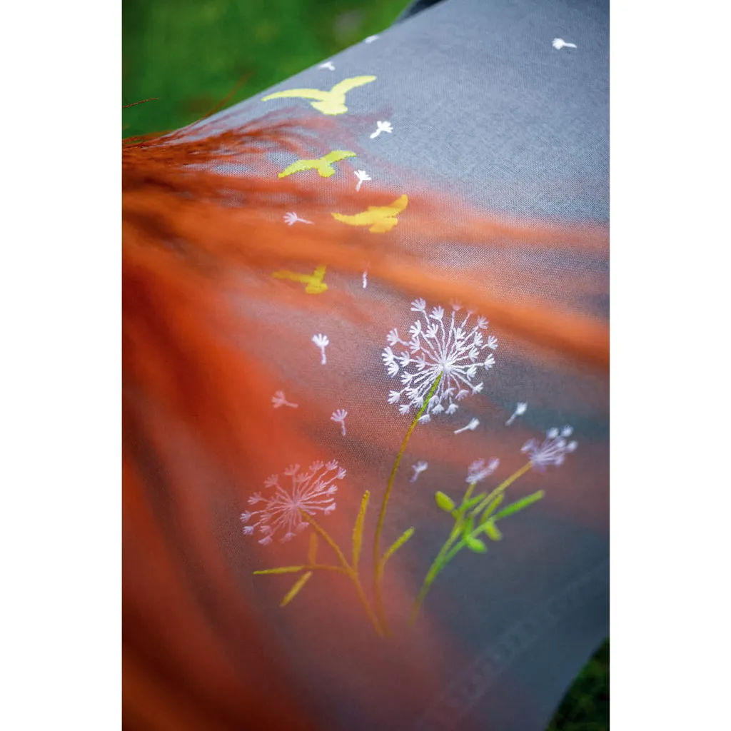 Offerta Kit Vervaco Flower Fluff Tovaglia Ricamo Punto Raso 80x80 - 5
