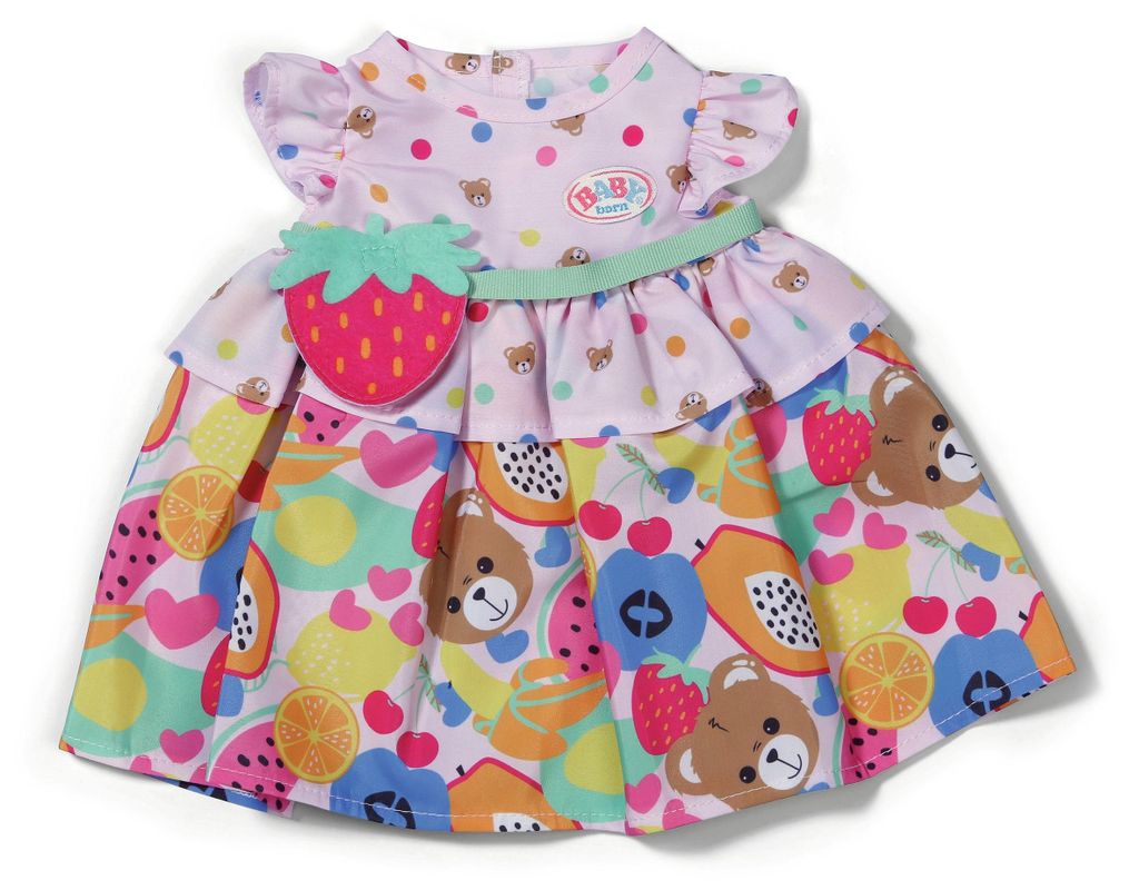 BABY born Dress Fruit 43cm, Puppenkleid, 3 Jahr(e) Produktbild 