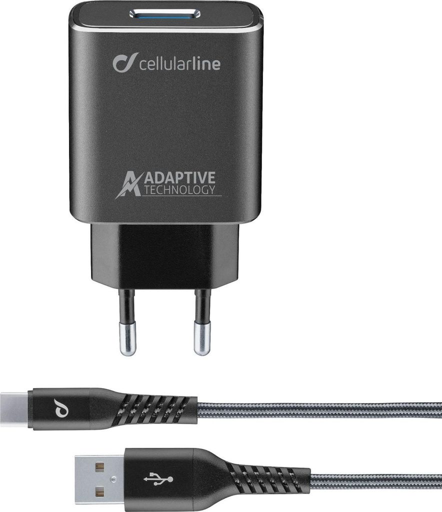 Cellularline Tetraforce Charger Kit 15W - USB-C - Samsung
