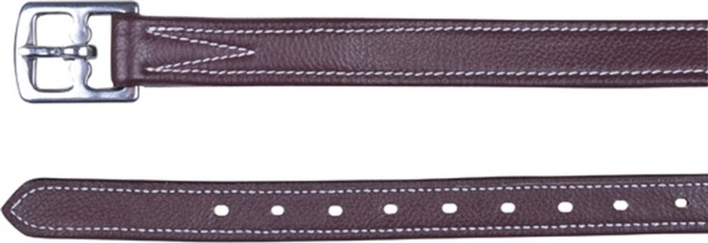 Steigbügelriemen -Flexi-, 2 Stück, Farbe:braun, Groesse:165