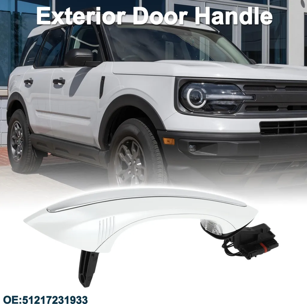 Poignée porte cassée BMW F10 F11 F06 51217231933 ? Changez pour Blanc