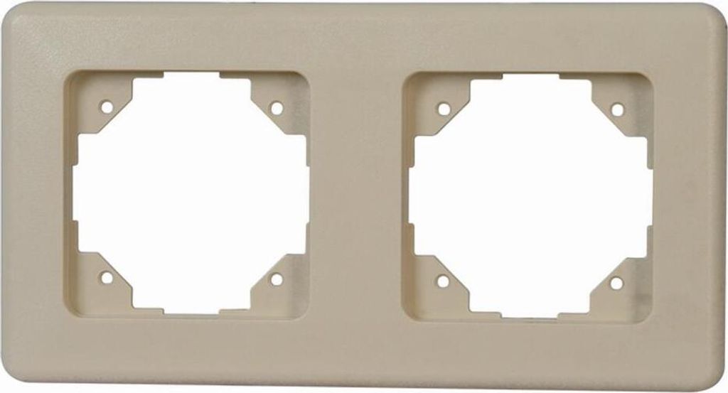 Kopp Sb - Abdeckrahmen 2f.EUR crem, 116667
