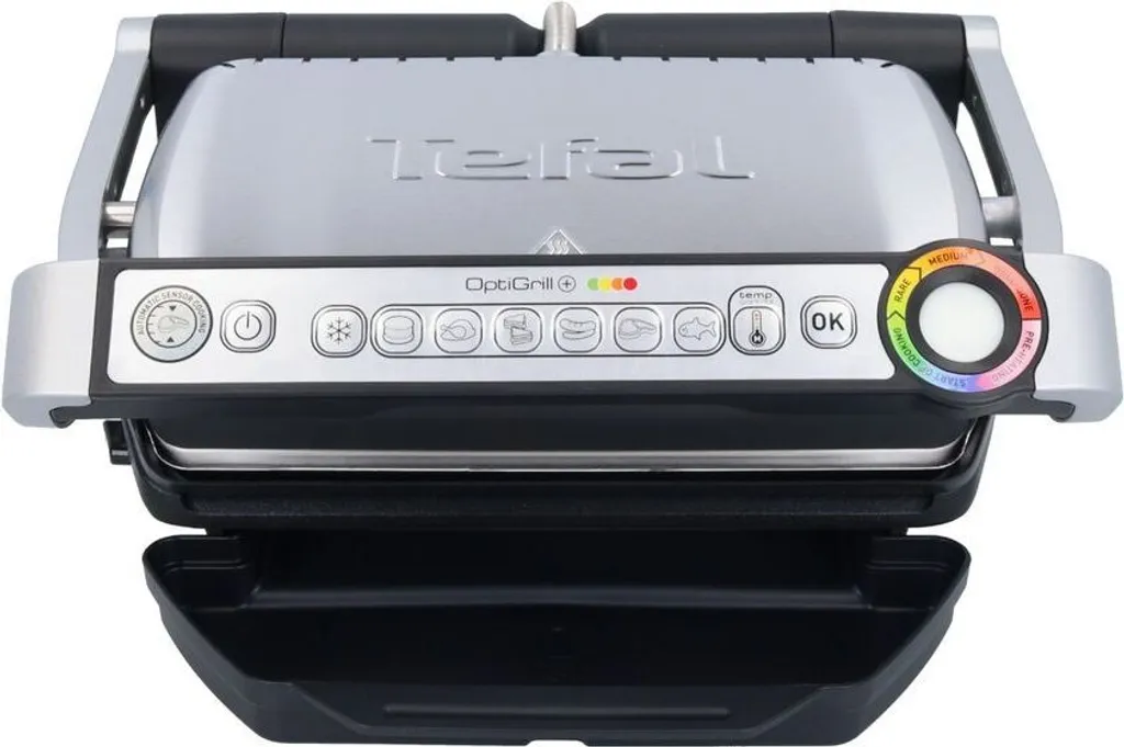 Gril Viande Électrique Tefal Optigrill+ 2000W GC712D34 avec Capteur