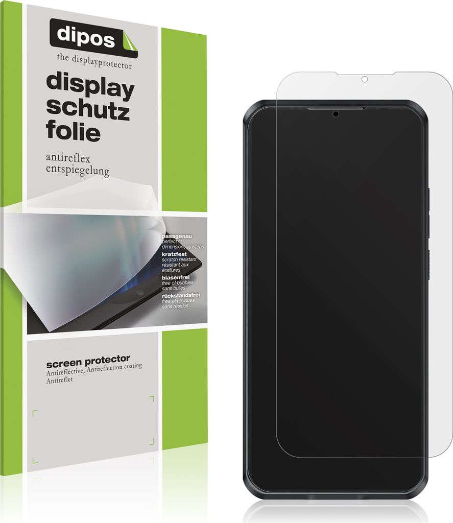 4x Schutzfolie für Oukitel WP52 matt Displayschutzfolie Folie Display Schutz dipos