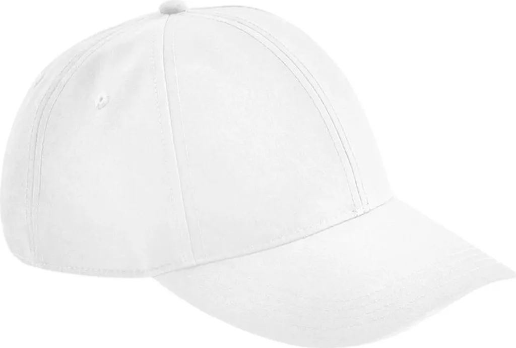 Beechfield Lifestyle PC8077 Bianco: Cappellino Sportivo Water-Resistant