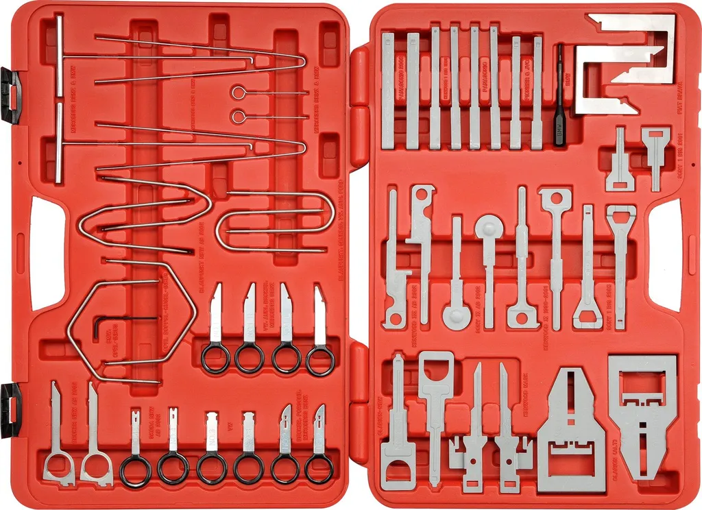 Kit démontage autoradio 52 pièces pour installation sono voiture