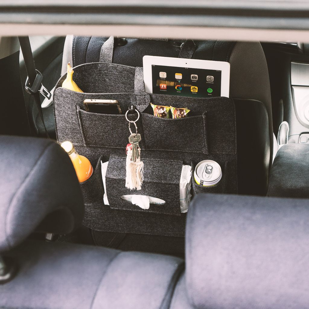 Rücksitztasche Spielzeugtasche Sitzschoner Rückenlehnenschutz Autositztasche 