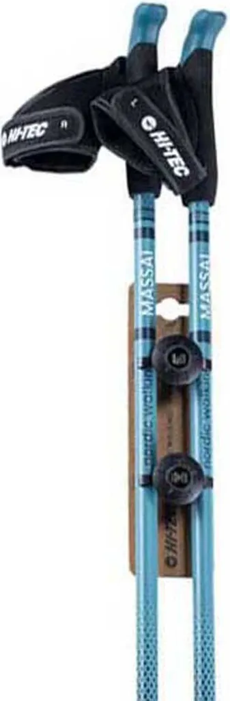 Bâtons Hi-Tec Massai Bleu 110 cm : Équipement de Marche Nordique Fiable