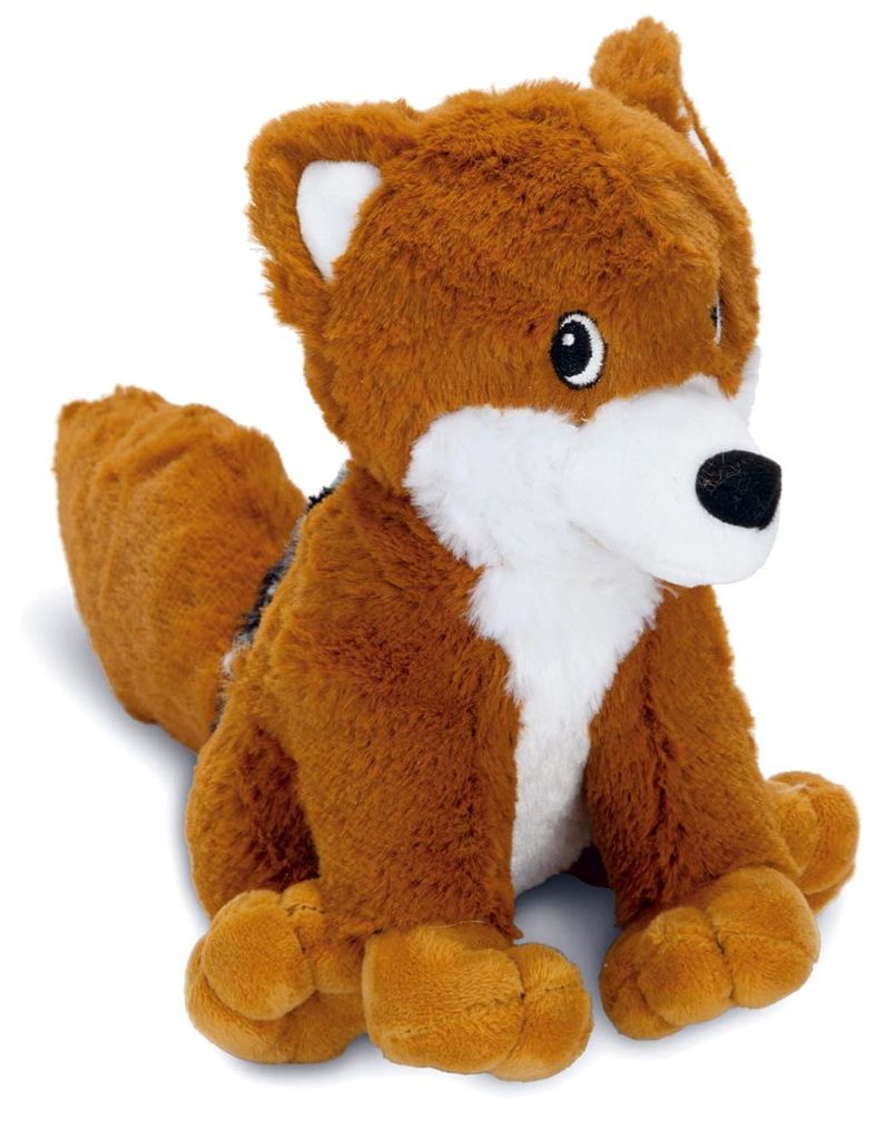 Karlie Fuchs Foxi - Hundespielzeug - Plüsch- Braun/Weiß - 20x30x11 cm