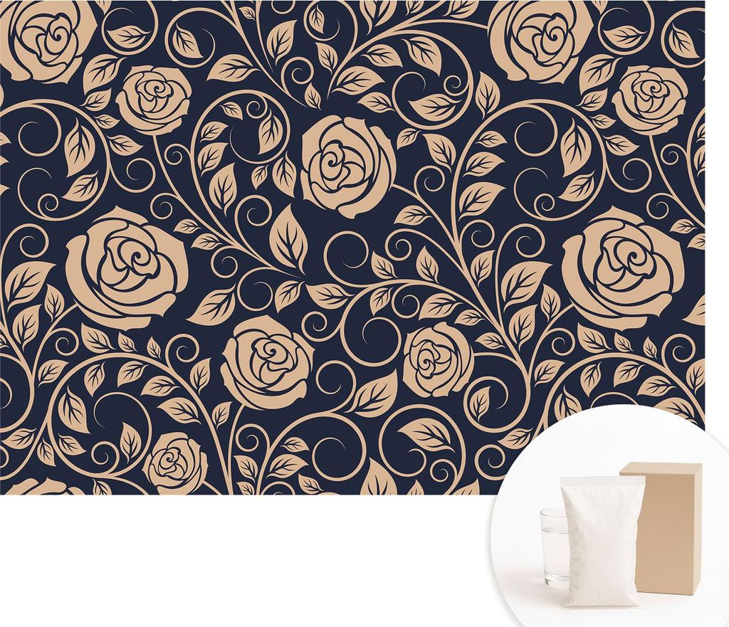 Fototapete - Wandbilder für Wohnzimmer - 312x219 cm - Dekorative Wandfolie - Modernes Design für Wanddekoration - Tapeten für Innenräume - Roma...