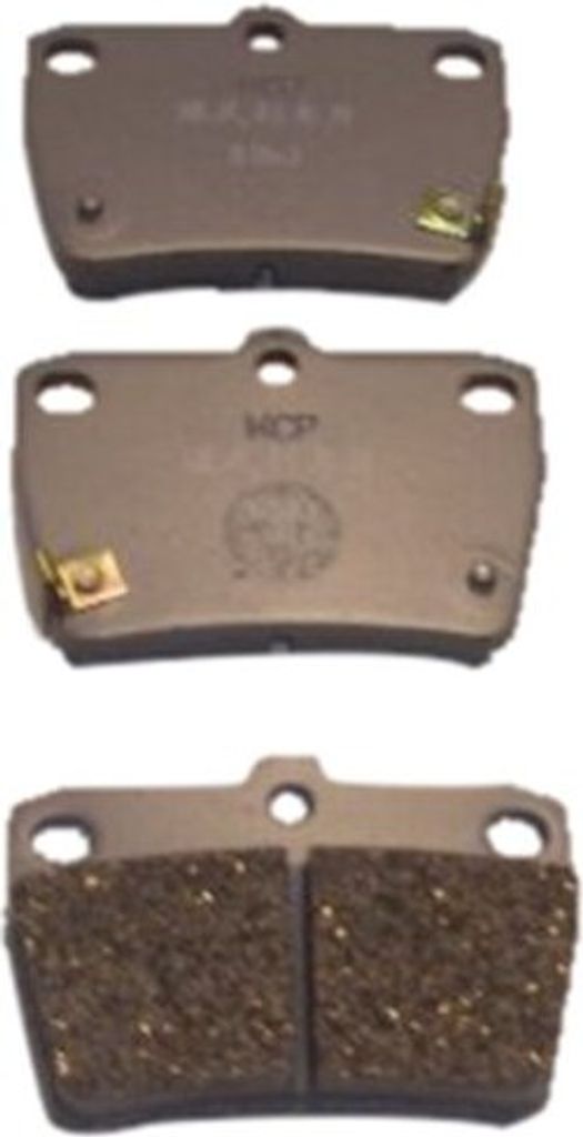 Japanparts PP-256AF Bremsbelagsatz, Scheibenbremse - (4-teilig)