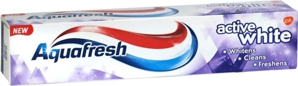 Aquafresh, Active White Zahnpasta, 125ml Produktbild 