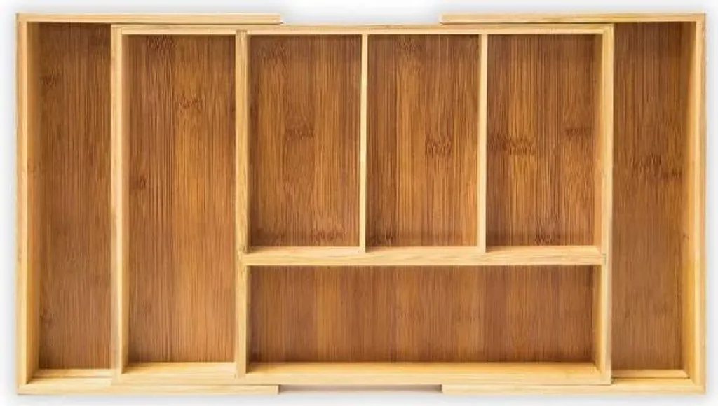 Portaposate in Bambù Eco XL | Cucina Sostenibile e Organizzata