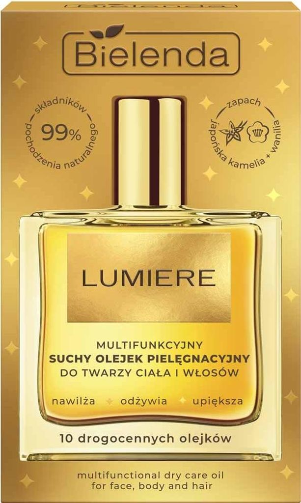 Bielenda Lumiere Olejkowy Tonik-serum do Twarzy Cera Wrażliwa 50 ml