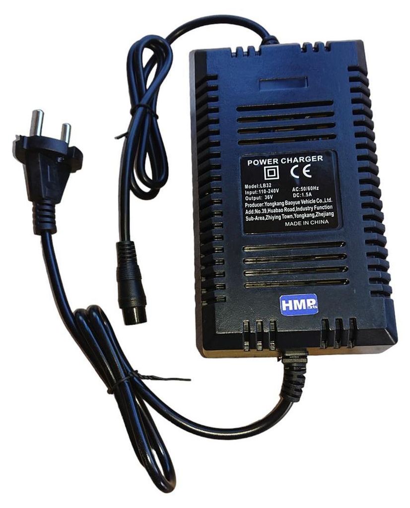 3-poliges Ladegerät mit Ladekabel 36V 1,5A LB32 Typ3 Produktbild 