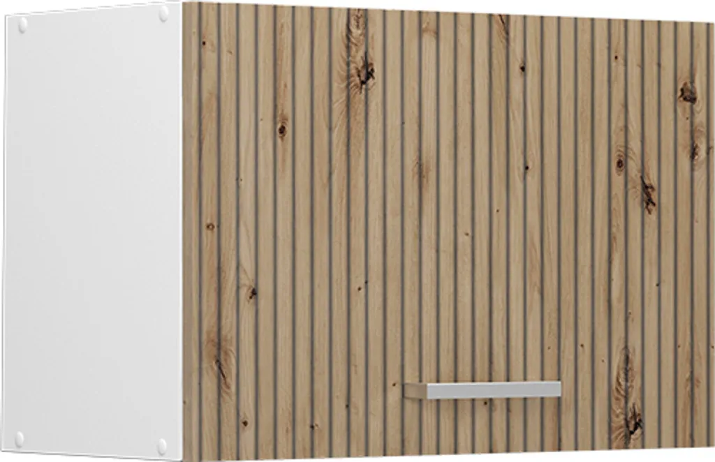 Placard mural de cuisine 60cm en bois Chêne Artisan Vicco R-Line Plat