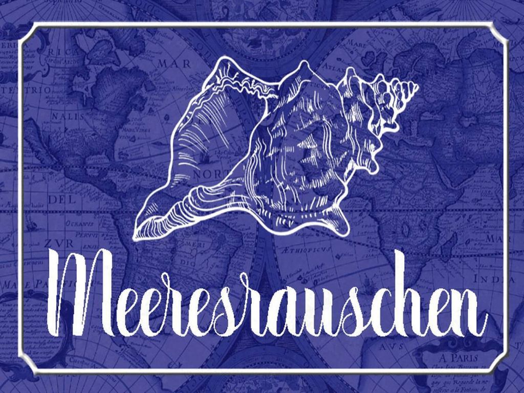vianmo Holzschild 30x40 cm Meeresrauschen Muschel Meer
