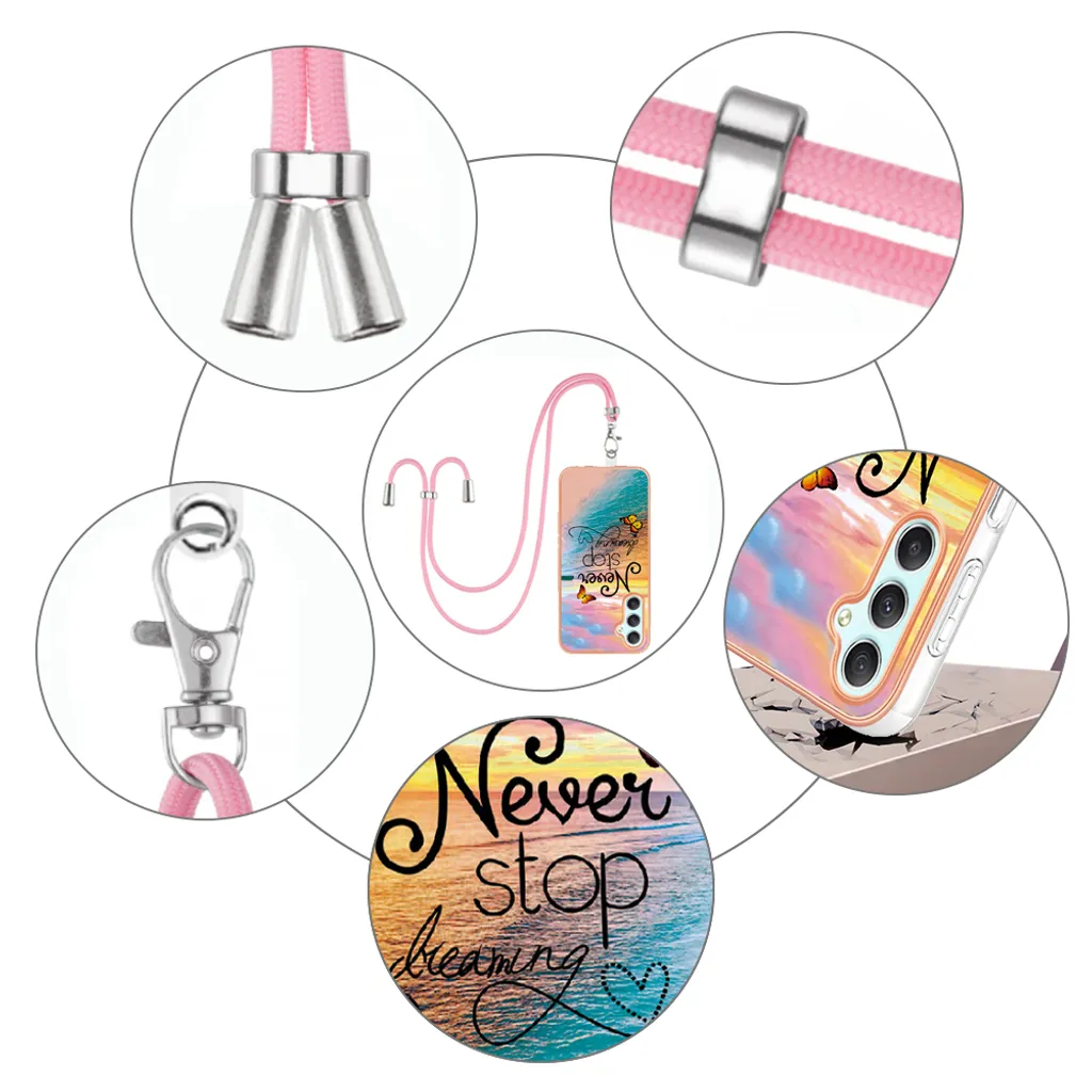 Cover con Cordino Samsung Note 20 Ultra | Pratica ed Elegante Oro - 5