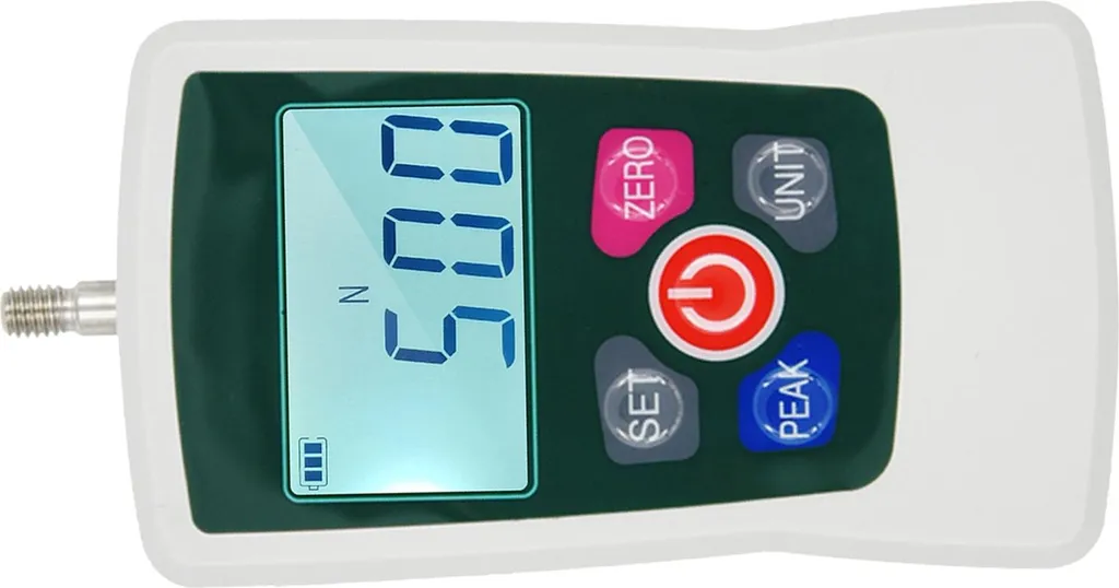 Mesure de Traction et Compression 500N : Dynamomètre Digital avec LCD