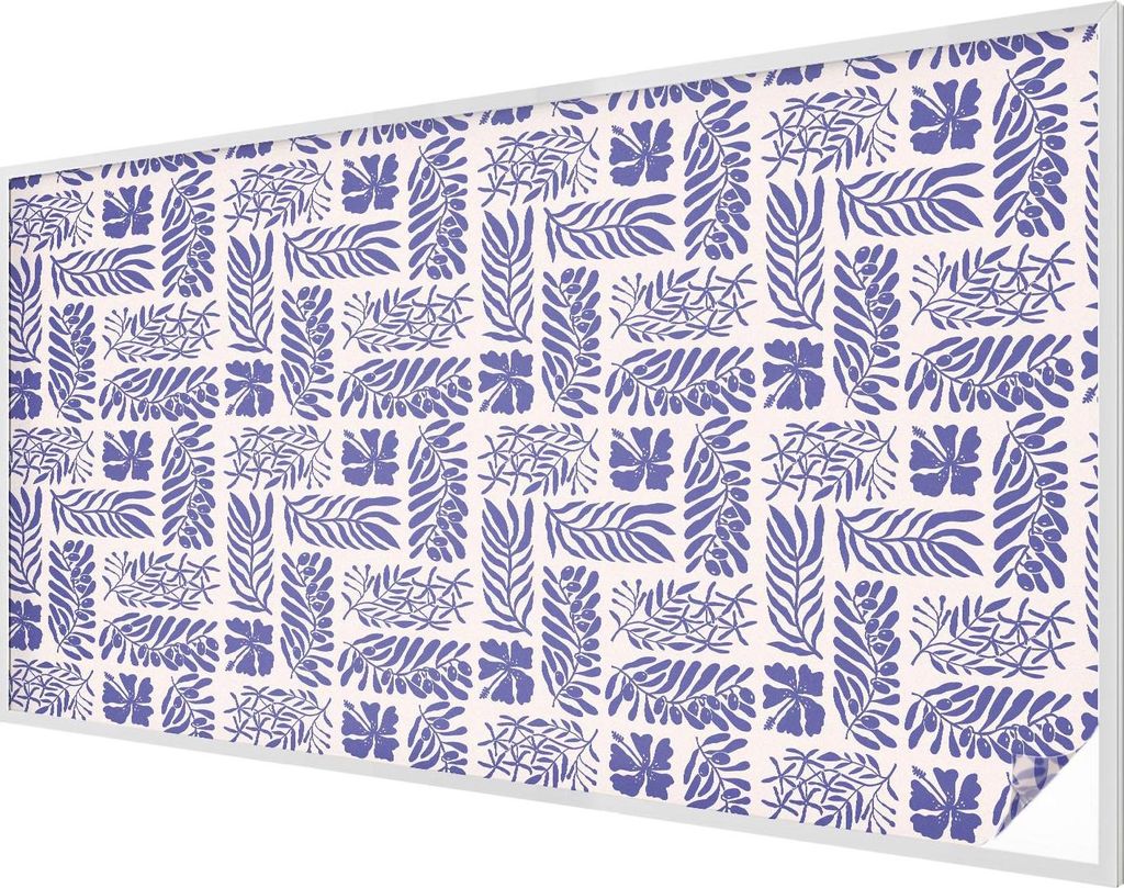 Buntglas Fensterfolie – 116x200 cm – Stained-Glass Design – blickdichte dekorative Sichtschutzfolie – selbstklebend, UV-Schutz – Pflanzen...