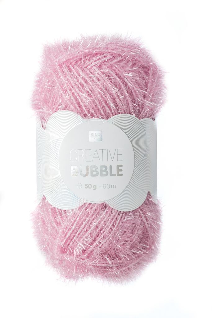 Rico Design Rico Creative Bubble Garn 90m 50g für kreative Projekte Flieder