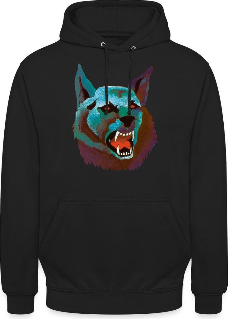 Spreadshirt Die Drei Fragezeichen Fragezeichen Und Der Karpatenhund Cover Uni Hoodie, M, Schwarz