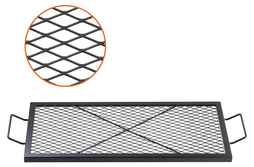 VEVOR 810 x 380 x 25 mm X-Marks griglia per fuochi Immagine del prodotto 
