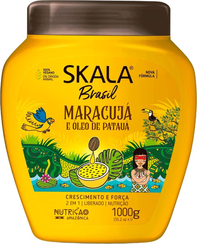 SKALA - Maracuja Behandlungscreme und Spülung für Haare | Produktbild 