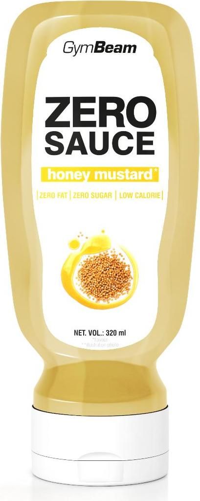 GymBeam - ZERO SAUCE Honig-Senf 320 ml