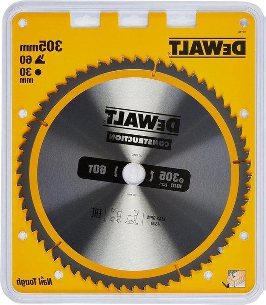 Kreissägeblatt 305/30 mm 60WZ für universelle Anwendung