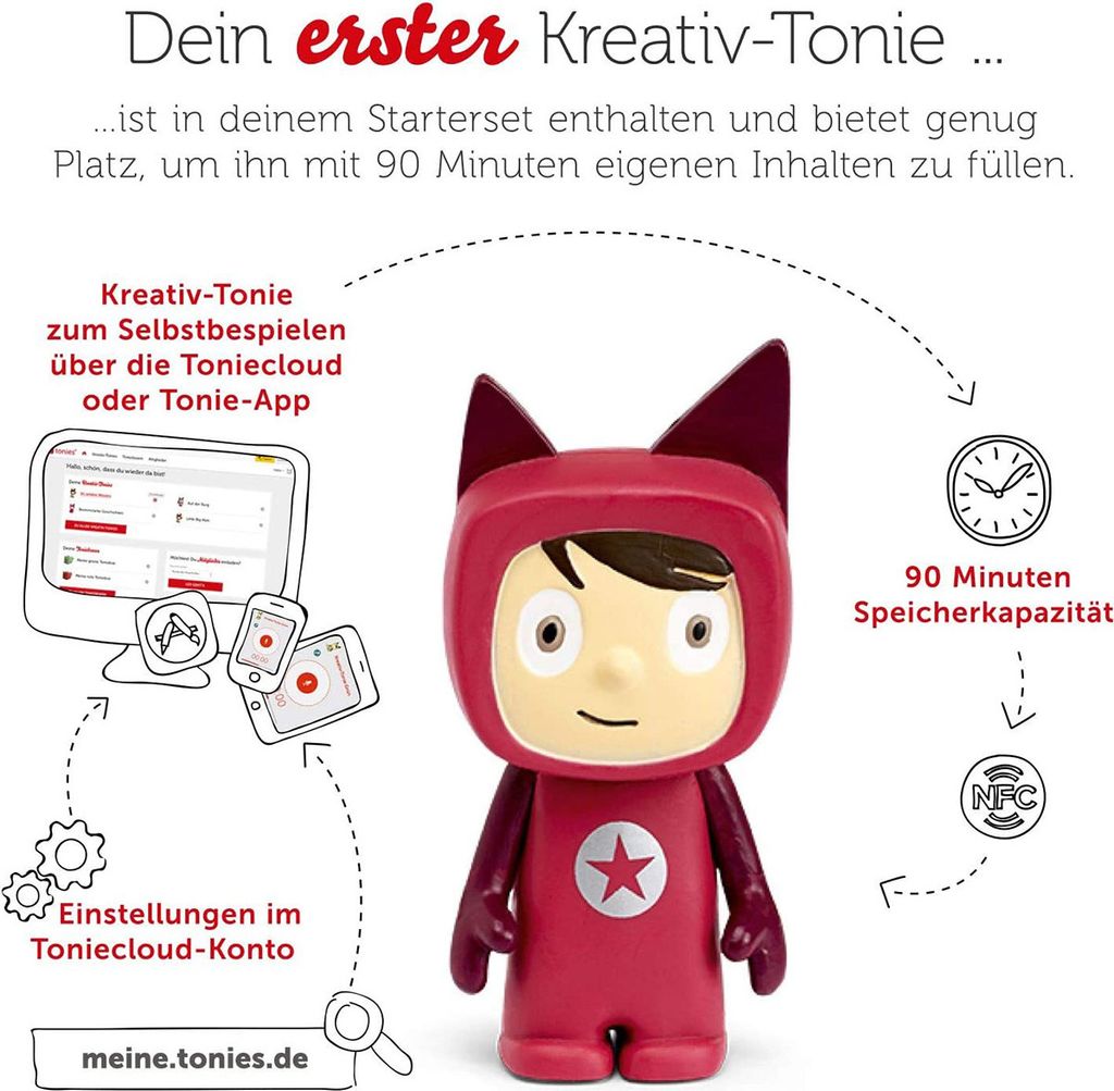 Zestaw startowy Toniebox jagoda (Kreativ-Tonie) Zdjęcie produktu 3
