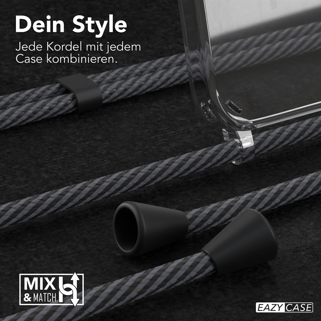 EAZY CASE – Handykette – kompatibel mit Apple iPhone 11 Handyhülle mit Umhängeband, Silikonhülle, Schutzhülle mit Ersatz-Kordel, Hülle mit...