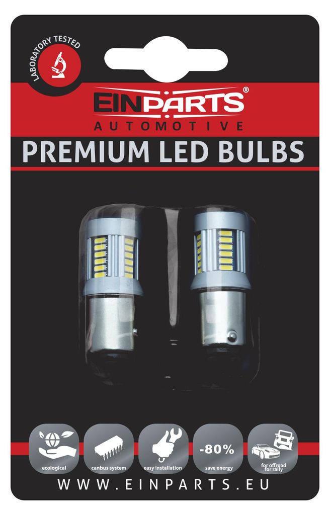 LED-Glühbirne, Einzelfassung, P21/5W, 1157, 30 SMD 4014, Produktbild 
