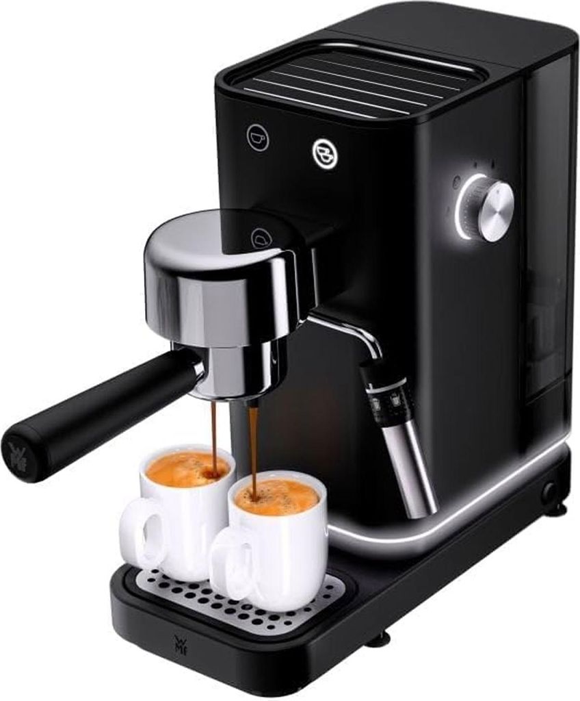 WMF Lumero 04.1237.0071, Espressomaschine, 1,4 l, Gemahlener Kaffee, 1350 W, Schwarz
