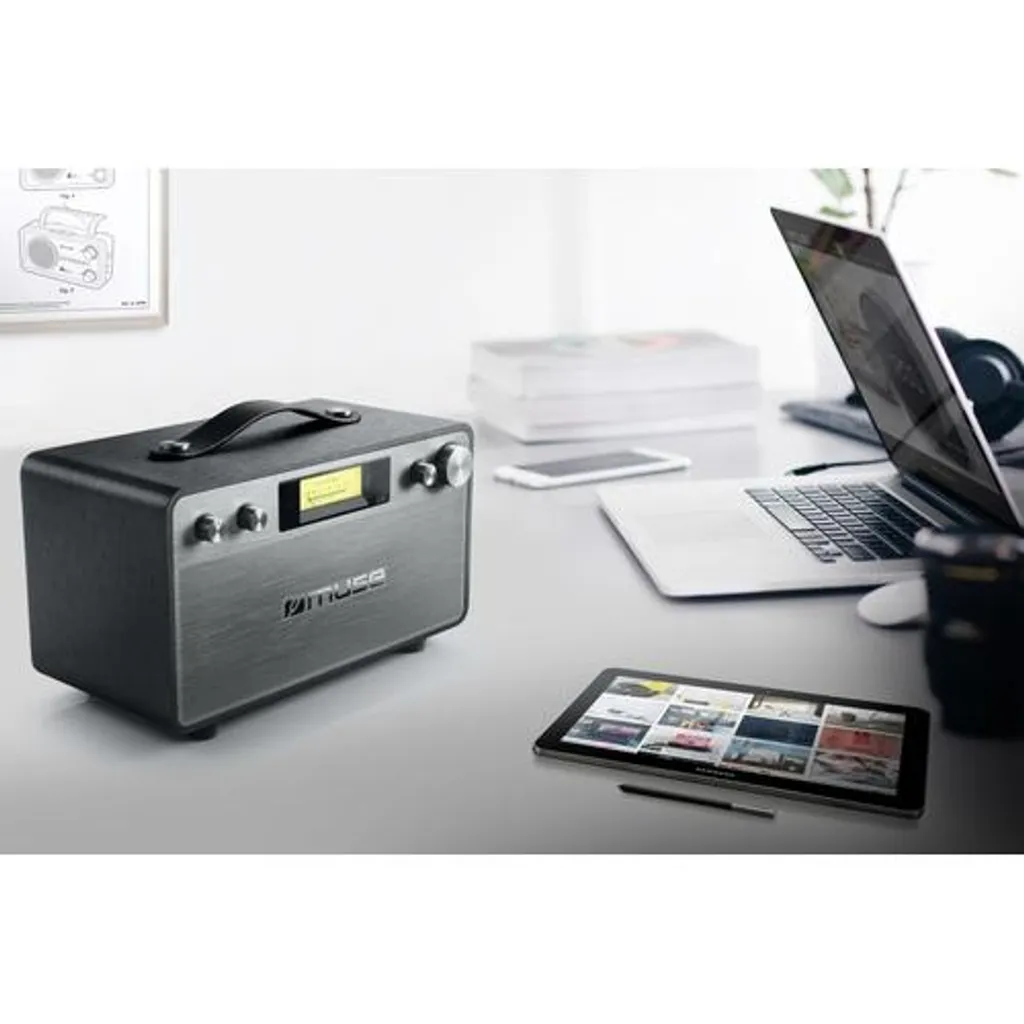 Muse M670BT Enceinte Bluetooth Noire Idéale pour Soirées et Usage Extérieur - 6