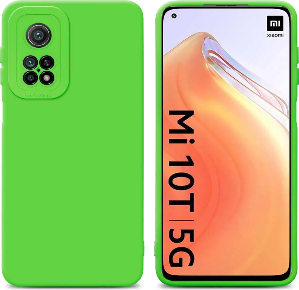 Cadorabo Cover Morbida per Xiaomi Mi 10T / Pro | Custodia Verde Antigraffio