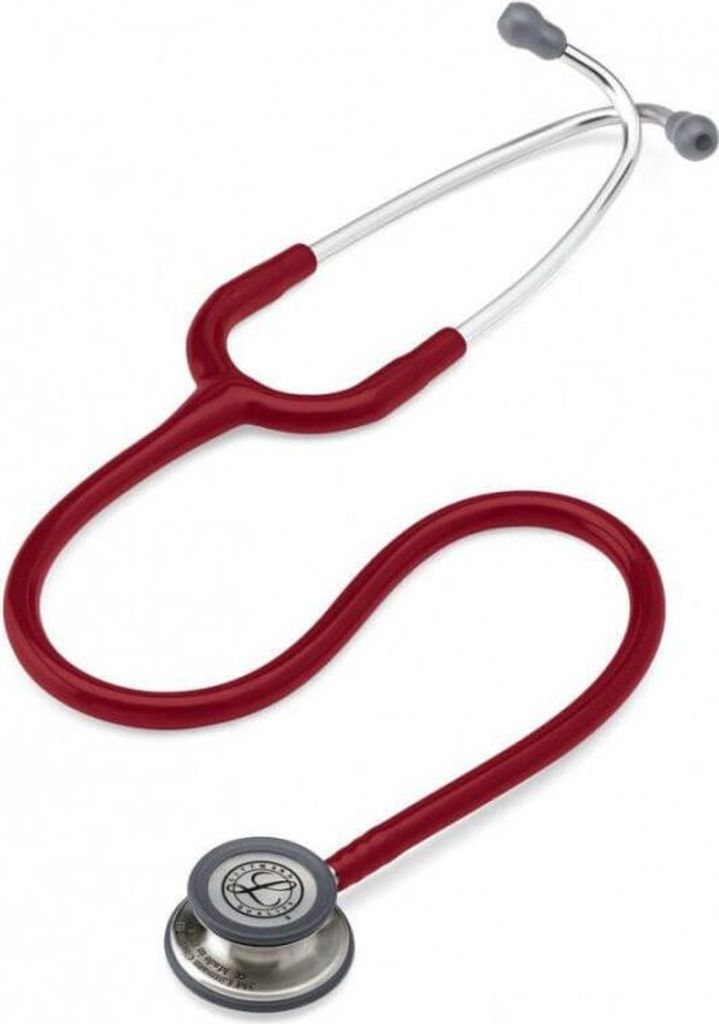3M Littmann Classic III ,Bruststück: Edelstahl, Schlauch: burgund, Länge: 69 cm | Packung (1 Stück)