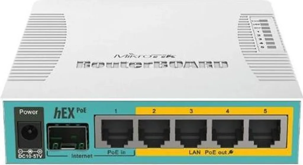 Mikrotik RB960PGS Routeur PoE Intelligent avec Sortie 24V et Port USB