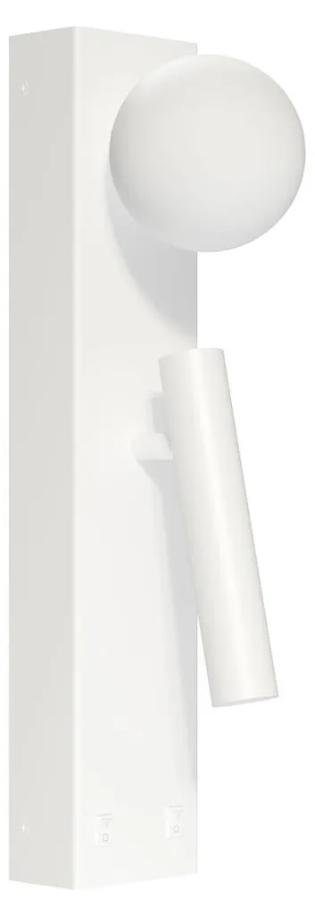 Applique Murale LED Orientable 20W Sphere Alp Luminaire Blanc 2700K