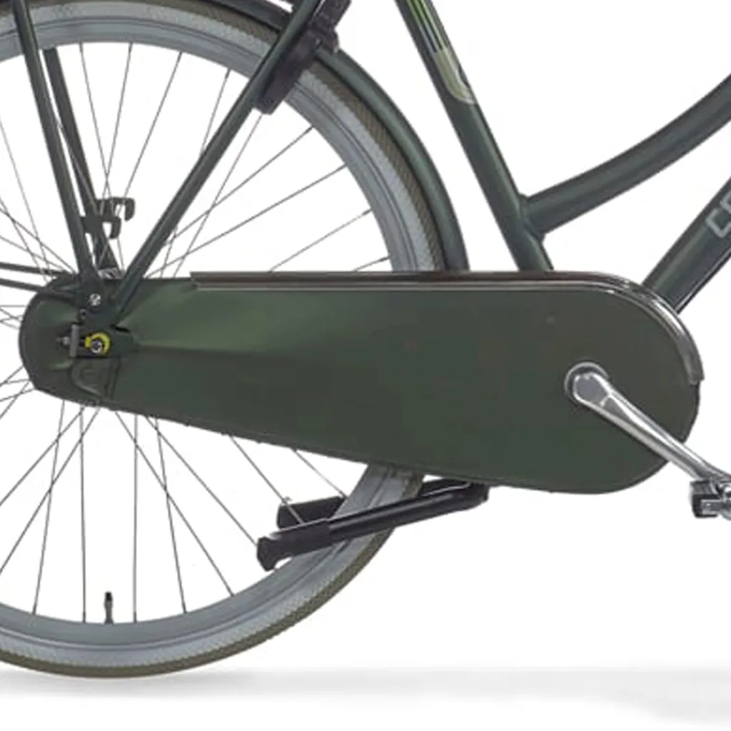 Protège-chaîne en toile laquée Cortina U4 Hunter Green pour vélo 7V