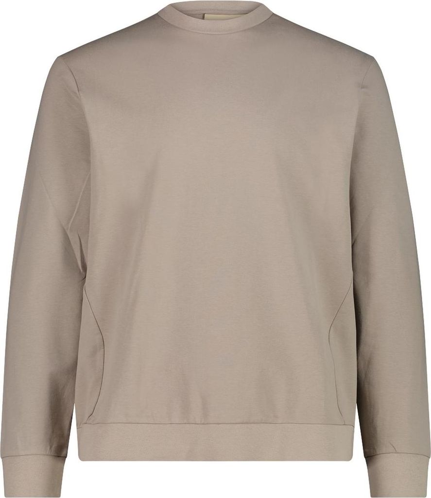 CMP Herren Sweatshirt aus Baumwolle mit Stretch beige 52