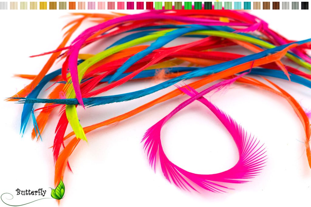 3g Gänse Biots 10-18cm, Farbauswahl:mix / bunte Mischung