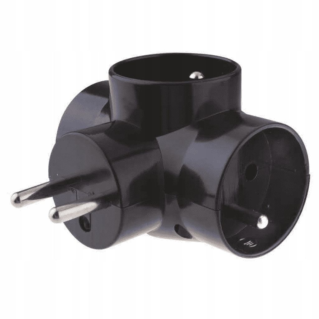 Emos P0030, 250 V, 10 A, Czarny, 2300 W, Plastik Zdjęcie produktu 