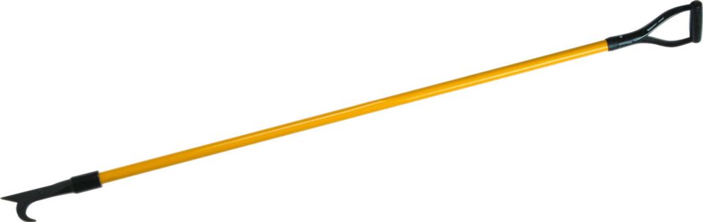 Dönges Einreißhaken mit Nupla-Glasfaserstiel, D-Griff, 244 cm, 30 mm (Nupla)