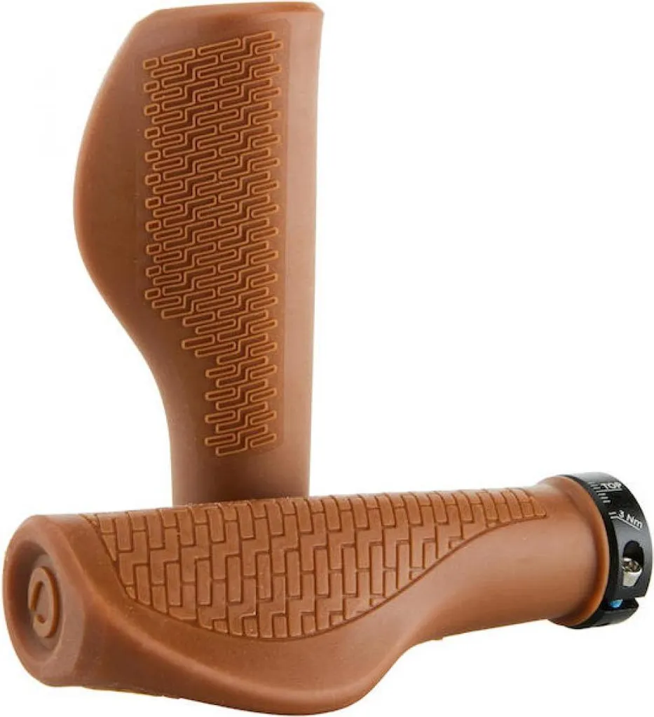 Poignées de vélo Procraft Ergonomic Pro 136 mm marron confort trekking