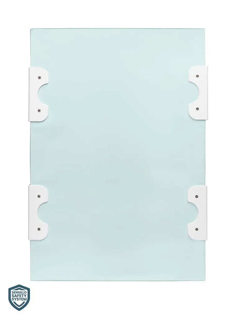 Matelas à Langer Antidérapant Sensillo 70cm Ours Mint Imperméable - 2