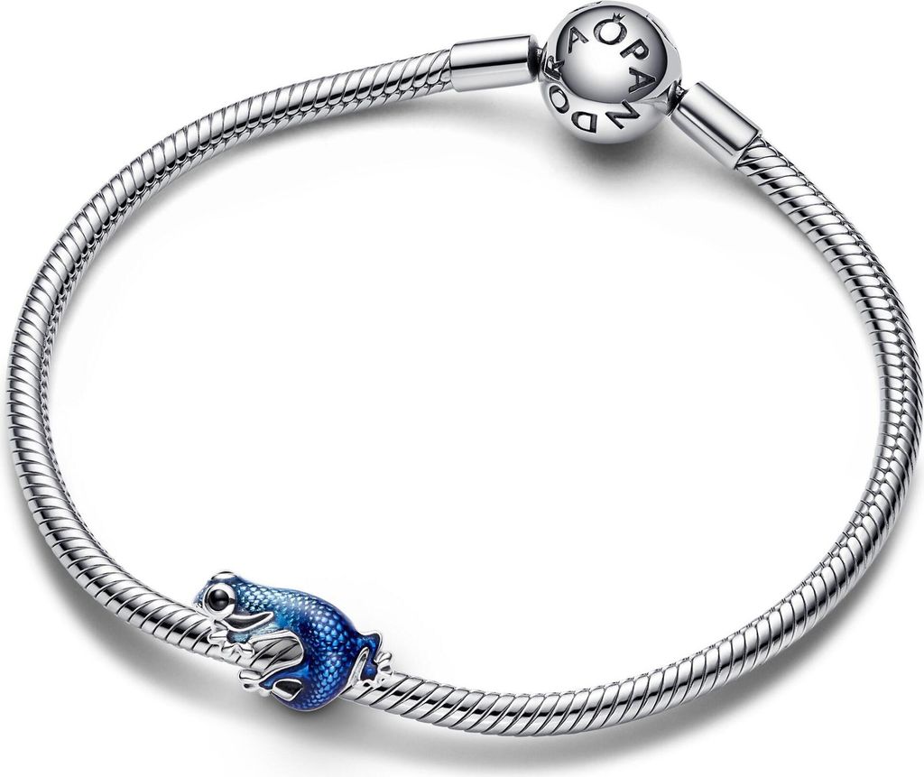 Pandora Metallic-Blaues Gecko Charm 792701C01 | Kaufland.de